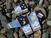 Image: Boy's Little Star Cardigan and Hat